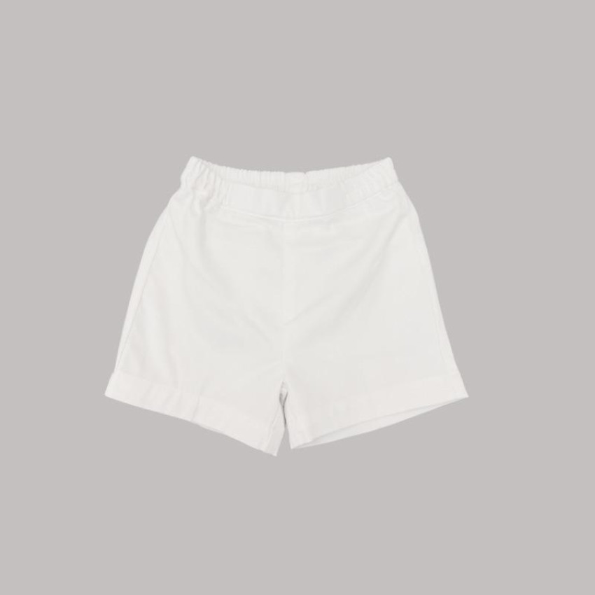 夏季校服 - 白短褲 (男) (純棉) 